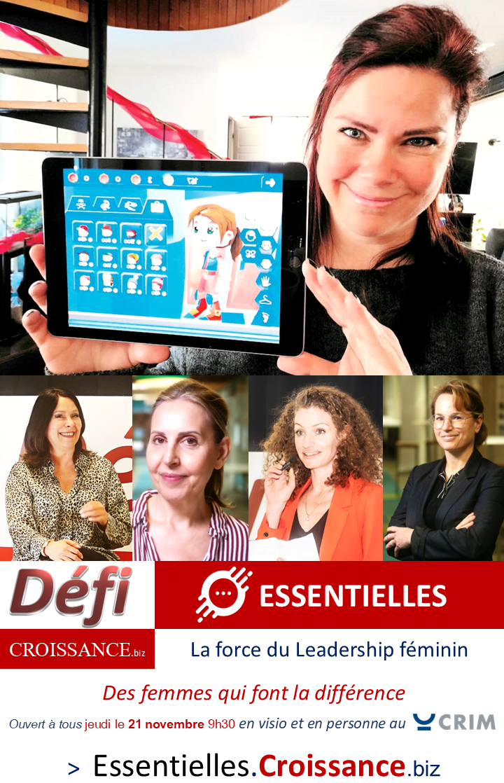 Découvrez la force du leadership féminin le 21 novembre dès 9h30 - Essentielles.Croissance.biz